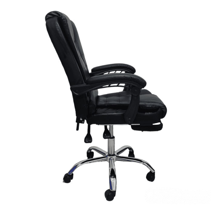 Silla Gerencial Reclinable con Reposa Pies 707 Lateral derecho