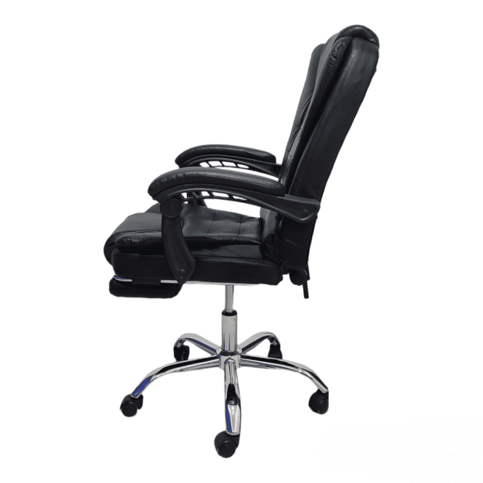 Silla Gerencial Reclinable con Reposa Pies 707 lateral izquierdo