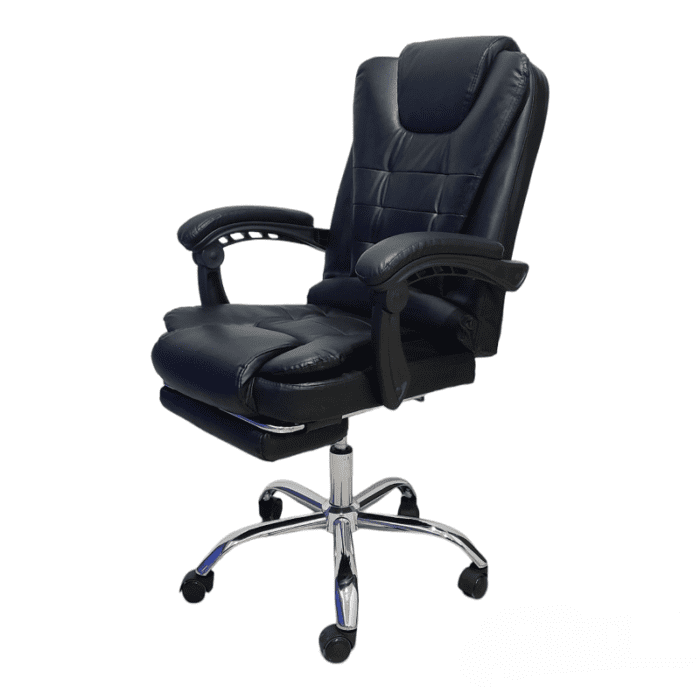 Silla Gerencial Reclinable con Reposa Pies 707 Frente izquierdo