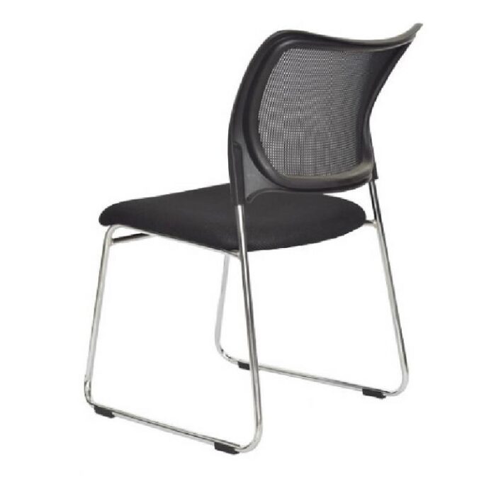 Silla Fija de Metal Modelo 013W Lateral