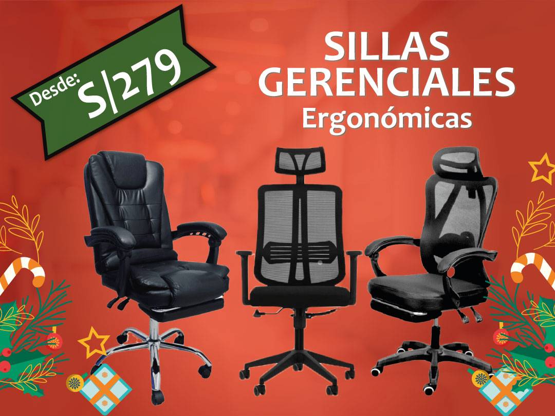 sillas de oficina en oferta banner promocional